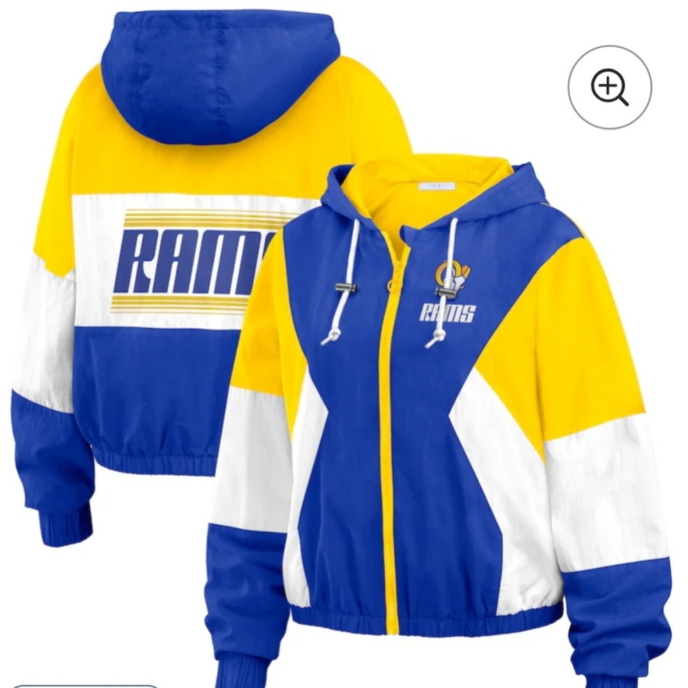 RAMS WOMANS JACKET NWT and in package